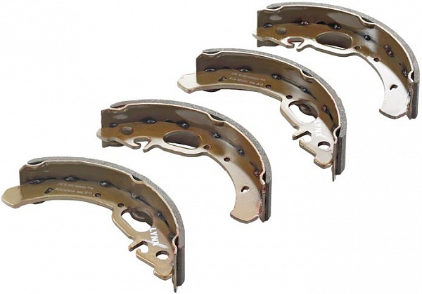 Тормозные колодки "Lynx" барабанные, задние для Лада Калина, Калина 2, Приора, Приора 2, Гранта (с ABS)