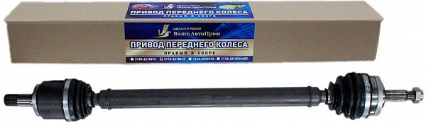 Привод переднего колеса "ВолгаАвтоПром" (правый, в сборе) для ВАЗ 2110-2112, Лада Приора