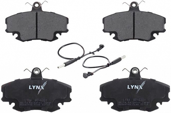 Тормозные колодки "Lynx" дисковые, передние для Лада Ларгус (с 8-ми клапанным двигателем)